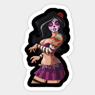 carnival girl Sticker